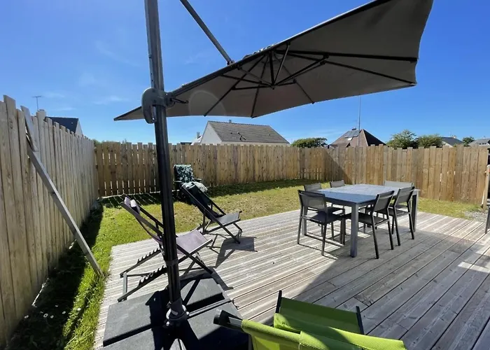 Moderne Au Calme, Terrasse, Jardin Clos, A 500m De La De Kairon, Proche Commerces Et Loisirs - Fr-1-361-372 * Saint-Pair-sur-Mer